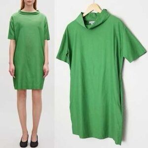 COS Vibrant Green Short Sleeve Tee